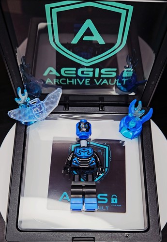 Lego blue beetle minifigure - lego,